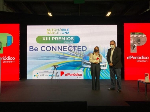 Smou, guanyadors del premi Be Connected  en els XIII Premis Automobile Barcelona 