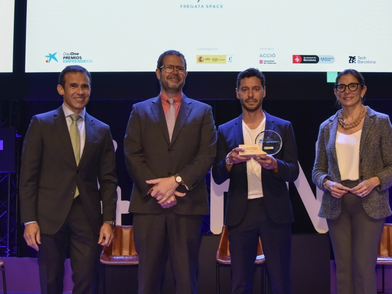 Fregata Space guanya el premi Emprèn XXI de CaixaBank