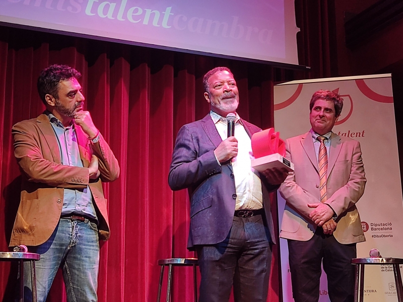 Michael Blackman rep el Premi d'Honor Welcome Talent