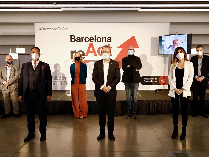 A punt pel 'Barcelona ReAct', l'esdeveniment central per la reactivació econòmica de la ciutat post-Covid