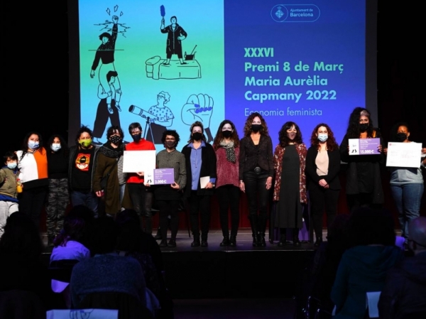 El XXXVI Premi 8 de març Maria Aurèlia Capmany reconeix el projecte d’economia solidària, afro feminista i antiracista de Malungaje