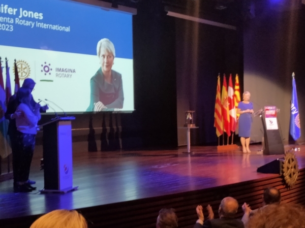 La presidenta de Rotary Internacional visita Catalunya